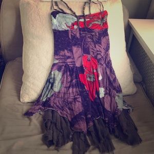 Mid thigh length dress